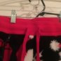 The Burton's The Nightmare Before Christmas Adult Sleep Fleece Pants Sz XS