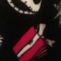 The Burton's The Nightmare Before Christmas Adult Sleep Fleece Pants Sz XS