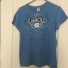 Creative Apparel NC Tarheels Women's Short Sleeve T Shirt Sz XL Blue