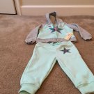 Colette Lilly Infant Girl's 2 Pc Jogging Set Sz 18M Sweat Pants Hoodie