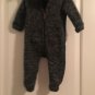 Carter's I'm Cool Like That Infant Baby Winter Hooded JumpSuit Sz 9M SnowSuit
