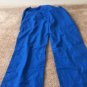Cherokee Womens Work Uniform Scrub Pants Sz S Blue Bottoms
