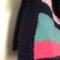 Carter's Infant Baby Girl's Hooded Sweater Vest Sz 3M MultiColor