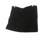 Lands' End Women's Athletic Skort Sz 14 Black Skirt