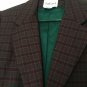 Rafael Women's Lined Wool Plaid Suit Jacket/Blazer One-Piece Sz 8 MultiColor