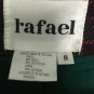 Rafael Women's Lined Wool Plaid Suit Jacket/Blazer One-Piece Sz 8 MultiColor