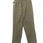 Authentic School Boys Double Knee Pleated Front Uniform Pants Sz 20 Khaki