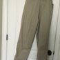 Authentic School Boys Double Knee Pleated Front Uniform Pants Sz 20 Khaki