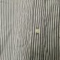 George Men's Long Sleeve Button-Down Gray Striped Shirt Sz S 34-36