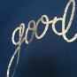 Full Circle Trends Good Vibes Kids Sz M 10/12 Boys SweatShirt Blue