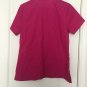Simply Basic Women's Uniform Scrub Top Sz XS Pink