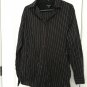George Men's Long Sleeve Button-Down Striped Shirt Sz L 42-44 MultiColor