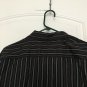 George Men's Long Sleeve Button-Down Striped Shirt Sz L 42-44 MultiColor