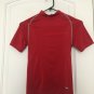 Nike Team Boys Short Sleeve Dri-Fit Athletic Shirt Sz M Red