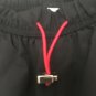 Just My Size Women's Lined Pants Sz 18W/20W Black/Red ActiveWear Bottoms