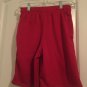 Starter Boys Athletic Lined Shorts Sz L 10-12 Red