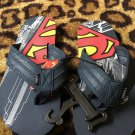 Superman Men's Flip Flops Shoes Sz M 9/10 MultiColor Sandals