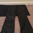 CARSON Women's Leather Lined Pants Sz 6 Black Bottoms