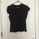 Champion Double Dry Women's ActiveWear Shirt Top Sz M Black