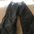 Sportina Men's Lined Athletic Pants Sz L  Active Winter Black