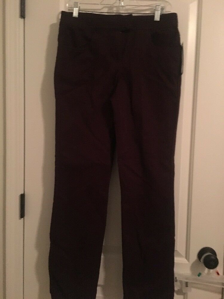 Sharagano Women's Stretch Casual Pants Brown Sz 6 Bottoms