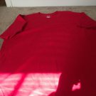 Hanes Beefy T-Shirt Men's Short Sleeve Shirt Sz XL Red