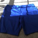 Pure Energy Women's Casual Shorts Sz 24W Blue