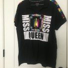 MYSTIQ Stay Humble Miss Queen Women's Short Sleeve Polo Shirt Sz 3XL Top