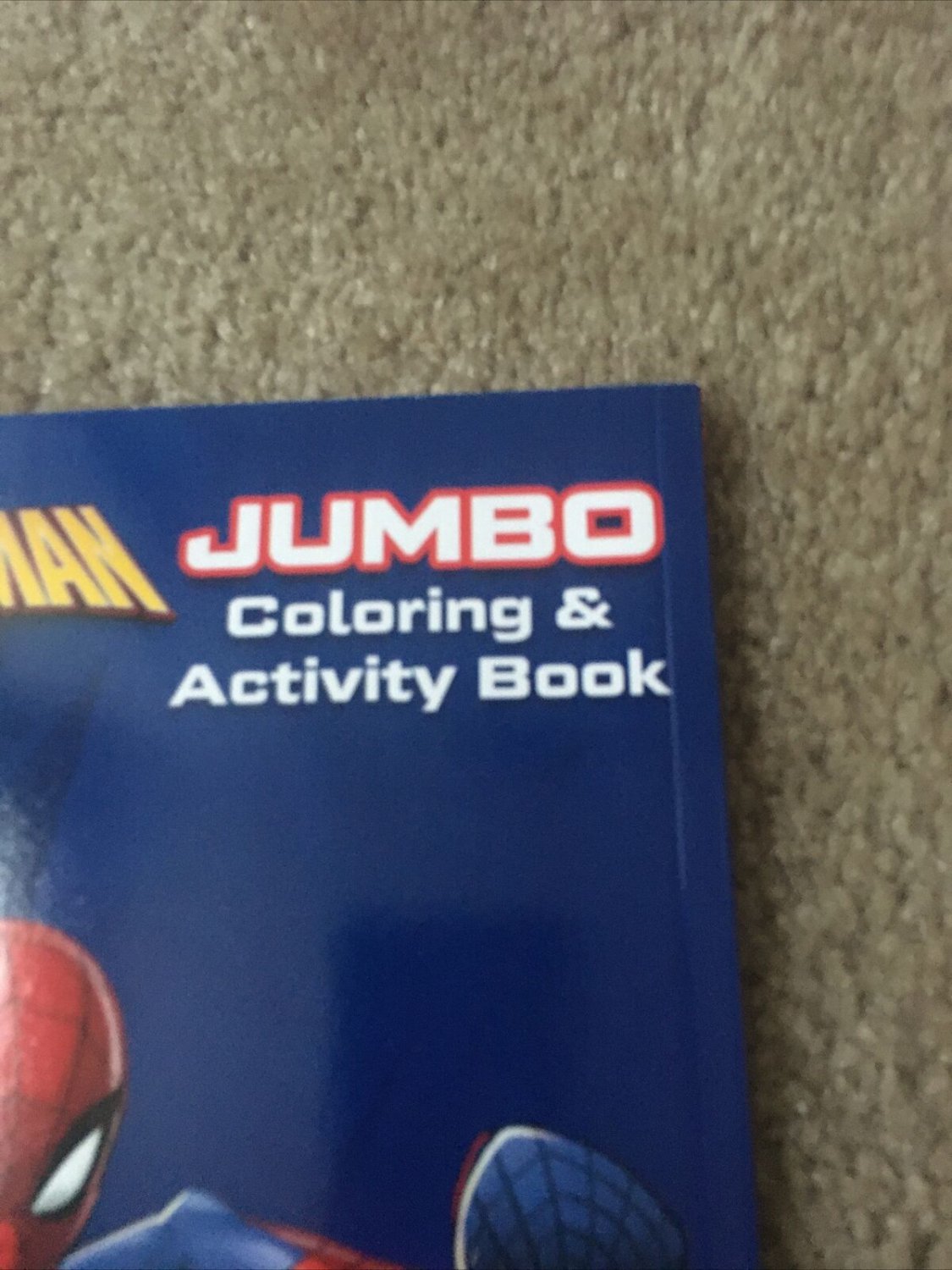 Marvel Spider-Man Jumbo Coloring & Activity Book By Bendon 2017