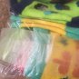 9 Pack YLA  Poly Kids Designed MultiColor Crew Socks Sz 5-6.5 Girls