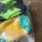 9 Pack YLA  Poly Kids Designed MultiColor Crew Socks Sz 5-6.5 Girls