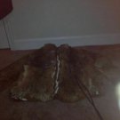 Jacques Aran Women's Faux Fur Coat Jacket Size S/M MultiColor