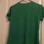 Champion Women's ActiveWear Short Sleeve Top Shirt Sz M Green