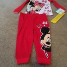 Minnie Mouse Disney Baby Pajama SleepWear 2-Piece Set MultiColor Sz 12 Months Minnie Mouse Disney Baby Pajama SleepWear 2-Piece Set MultiColor Sz 12 Months