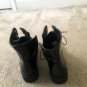 Wild Diva Women's High Top Pleather Boots Sz 9 Black Shoes