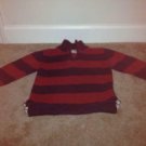 AMX 30 Boys PullOver Casual Long Sleeve Sweater Size 5 Striped MultiColor