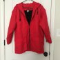 FUDA SPORT Men's Lined Insert Jacket Sz S Red