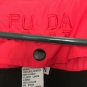 FUDA SPORT Men's Lined Insert Jacket Sz S Red