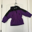 New MOVES Girls Lined Coat Jacket Sz 5 Purple OuterWear