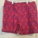 Faded Glory Women's Casual Cuffed Shorts Multi-Color Sz 12 Faded Glory Women's Casual Cuffed Shorts Multi-Color Sz 12
