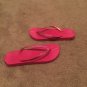 Women's Flip Flops Slide On Pink Sz 5-6 Shoes Sandals
