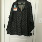 Heaven or Hell Big Men's Zip Up Black Jean Jacket Coat Size 3XL