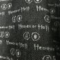 Heaven or Hell Big Men's Zip Up Black Jean Jacket Coat Size 3XL
