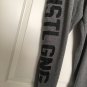 Hustle Gang of America Men's Capri Crop Jogger Sweatpants Gray Size 3X