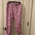 Hype House Women's Tie Dye Pink Jogger Sweatpants Size Large