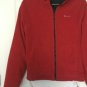 Champion Women's Reversible Full Zip Jacket Coat Size Small Black Red