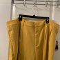 Sergio Hudson x Target Women's Plus Size 2X Pleated Front Trousers Pants Gold