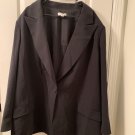 Sergio Hudson by Target Women's Plus Size 4X Blazer Suit Jacket Coat Black