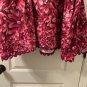 Kika Vargas X Target Women's Mum Floral Scallop Edge MIDI Skirt Pink