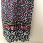 Body Central Women's Patterned Sleeveless Blouse Top Shirt
